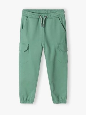 Zdjęcie produktu Spodnie dresowe z kieszeniami - zielone - 5.10.15.