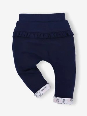 Zdjęcie produktu Spodnie niemowlęce z bawełny organicznej dla dziewczynki NINI