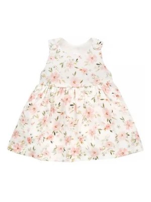 Zdjęcie produktu Sukienka dla niemowlaka na ramiączkach Summer garden ecru Pinokio