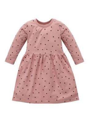 Zdjęcie produktu Sukienka niemowlęca różowa w groszki TRES BIEN - Pinokio