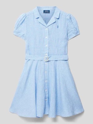 Zdjęcie produktu Sukienka z listwą guzikową na całej długości Polo Ralph Lauren Teens