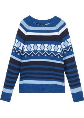 Zdjęcie produktu Sweter chłopięcy norweski bonprix