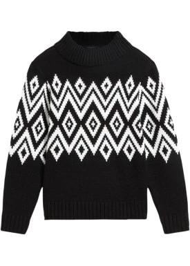 Zdjęcie produktu Sweter dziewczęcy w norweski wzór bonprix