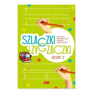 Zdjęcie produktu Szlaczki i zygzaczki. Zeszyt 2 Dragon