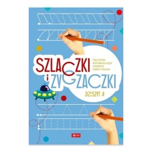 Zdjęcie produktu Szlaczki i zygzaczki. Zeszyt 4 Dragon