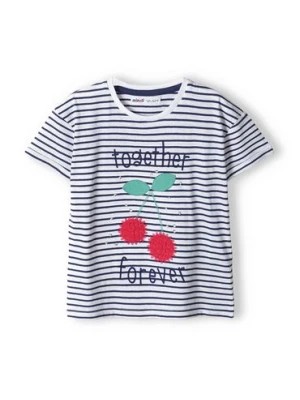 Zdjęcie produktu T-shirt niemowlęcy bawełniany w paski Minoti