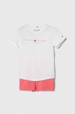 Zdjęcie produktu Tommy Hilfiger komplet dziecięcy kolor różowy