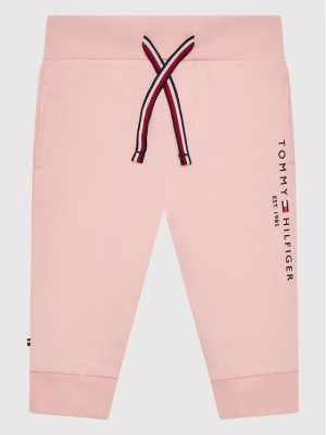 Zdjęcie produktu Tommy Hilfiger Spodnie dresowe Baby Essential KN0KN01281 Różowy Regular Fit