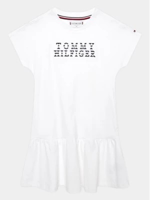 Zdjęcie produktu Tommy Hilfiger Sukienka codzienna KG0KG07187 D Biały Regular Fit