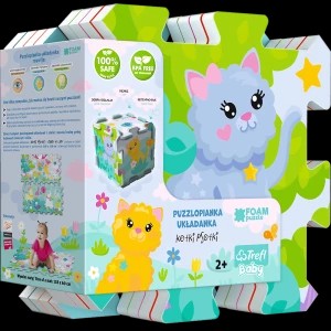 Zdjęcie produktu Układanka Puzzlopianka - Kotki Psotki