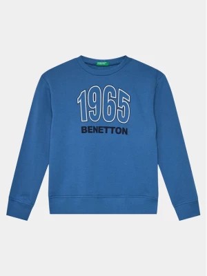 Zdjęcie produktu United Colors Of Benetton Bluza 3J68C10H1 Niebieski Regular Fit