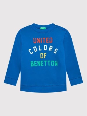 Zdjęcie produktu United Colors Of Benetton Bluza 3J70G104B Niebieski Regular Fit