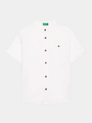 Zdjęcie produktu United Colors Of Benetton Koszula 5OK4GQ00X Biały Regular Fit