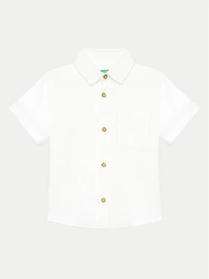 Zdjęcie produktu United Colors Of Benetton Koszula 5OK4GQ01K Biały Regular Fit