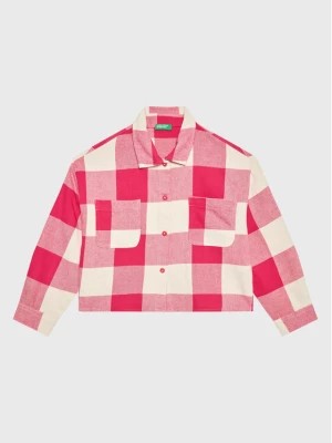 Zdjęcie produktu United Colors Of Benetton Koszula 5X5VCQ00Z Różowy Regular Fit