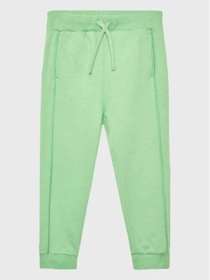 Zdjęcie produktu United Colors Of Benetton Spodnie dresowe 3UHRCF02N Zielony Regular Fit