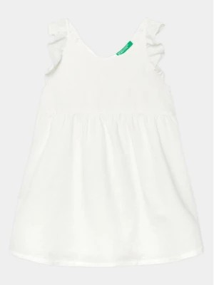 Zdjęcie produktu United Colors Of Benetton Sukienka codzienna 4BE7GV00Q Biały Regular Fit