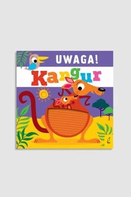 Zdjęcie produktu "Uwaga! Kangur" książka sensoryczna WILGA