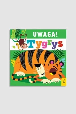 Zdjęcie produktu "Uwaga! Tygrys" książka sensoryczna WILGA