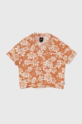 Zdjęcie produktu Vans koszula dziecięca AMSTONE SS TOP GR kolor pomarańczowy