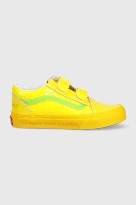 Zdjęcie produktu Vans tenisówki dziecięce UY Old Skool V HARB CHBD kolor żółty