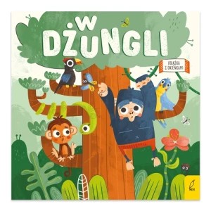 Zdjęcie produktu W dżungli. Książka z okienkami Wilga