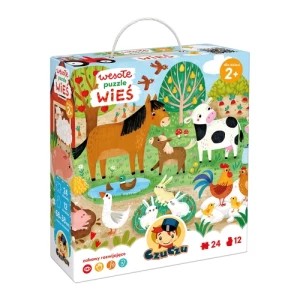 Zdjęcie produktu Wesołe puzzle Wieś CzuCzu Czuczu