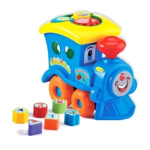 Zdjęcie produktu Wkładanka Baby „Lokomotywa”, 30 cm Rappa