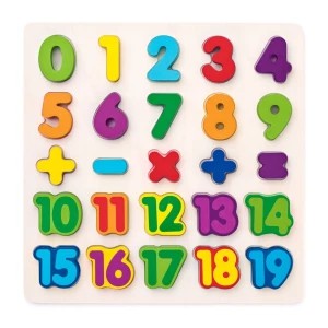 Zdjęcie produktu Woody Puzzle na planszy Cyfry
