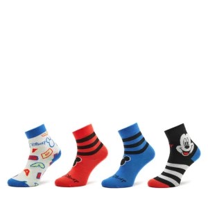 Zdjęcie produktu Zestaw 3 par wysokich skarpet dziecięcych adidas Mickey Mouse Crew Socks 3 Pairs IB6776 Kolorowy