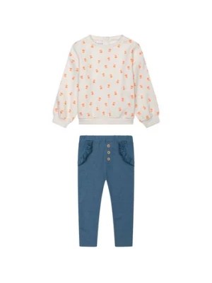 Zdjęcie produktu Zestaw dziewczęcy - bluza z długim rękawem i spodnie Minoti