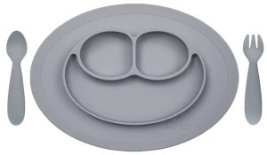 Zdjęcie produktu Zestaw EZPZ Mini Feeding Set szary
