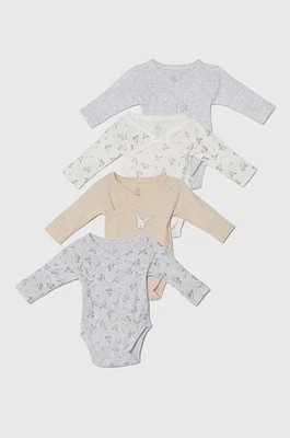 Zdjęcie produktu zippy body bawełniane niemowlęce 4-pack Zippy