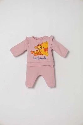 Zdjęcie produktu zippy dres bawełniany niemowlęcy x Disney kolor różowy Zippy