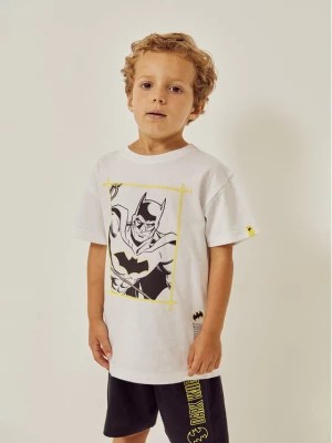 Zdjęcie produktu Zippy Komplet t-shirt i spodenki Batman ZKBAP0602 23001 Biały Regular Fit