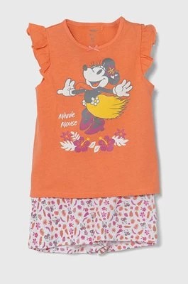 Zdjęcie produktu zippy piżama bawełniana dziecięca x Disney kolor pomarańczowy wzorzysta Zippy