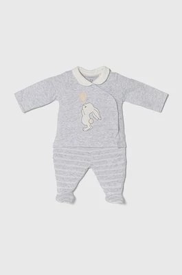 Zdjęcie produktu zippy piżama niemowlęca kolor szary z aplikacją Zippy