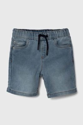 Zdjęcie produktu zippy szorty jeansowe niemowlęce kolor niebieski regulowana talia Zippy
