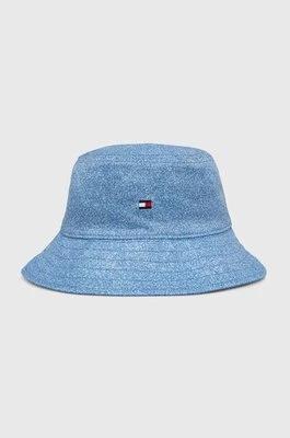 Tommy Hilfiger kapelusz dziecięcy kolor niebieski
