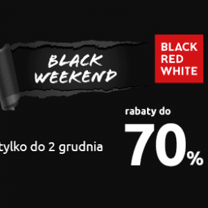 Black Weekend w Black Red White do -40%