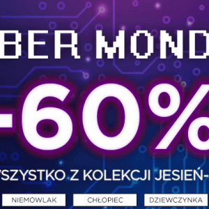 Cyber Monday w 5.10.15 -60% na wszystko