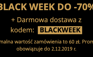 Black Week w Drogerie Natura do -70% plus darmowa dostawa