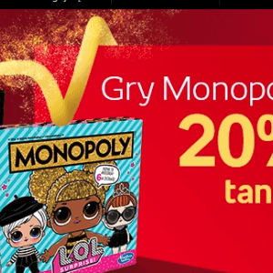Gry Monopoly 20% taniej