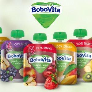 Tubka owocowo-warzywna Bobovita do -24% w Biedronce