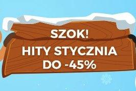 Hity stycznia w Taniej Książce do -45%