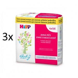 HiPP Chusteczki nawliżane Babysanft 3x224 -21%