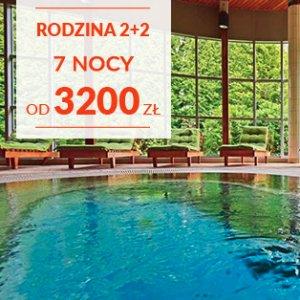 Rodzinne wakacje 2+2 w Hotel Mrągowo Resort & Spa ****