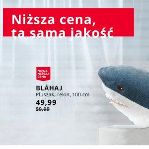 Pluszak rekin w nowej niskiej cenie