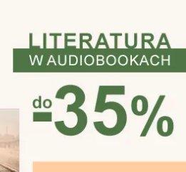 Literatura w audiobookach do -35%