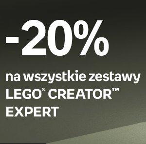 -20% na wszystkie zestawy Lego Creator Expert